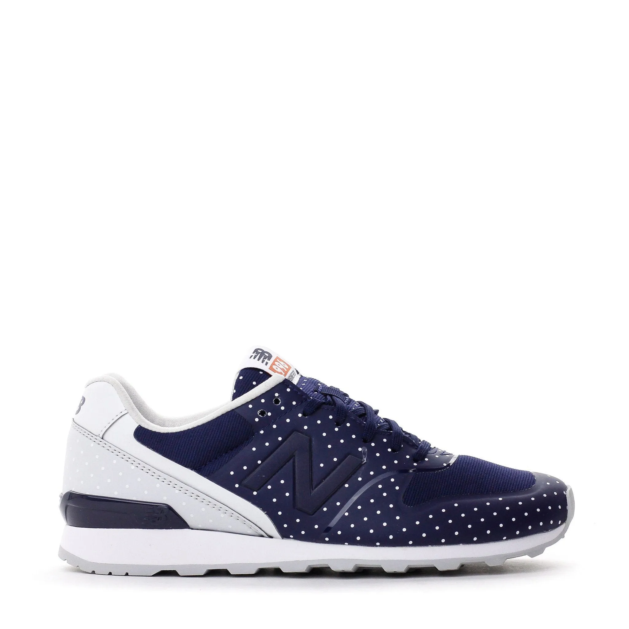 Adjustable Straps Business Mode NEW BALANCE CLASSIC WOMEN BLUE WHITE DOTS RE-ENGINEERED WR996KP