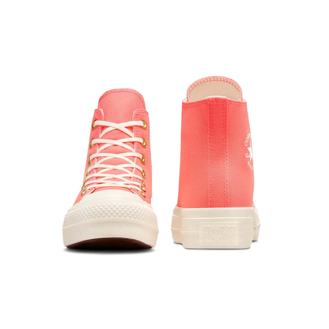 Trend Glow Comfort support Converse - Women's Chuck Taylor All Star Lift High Top Shoes (A09914C)