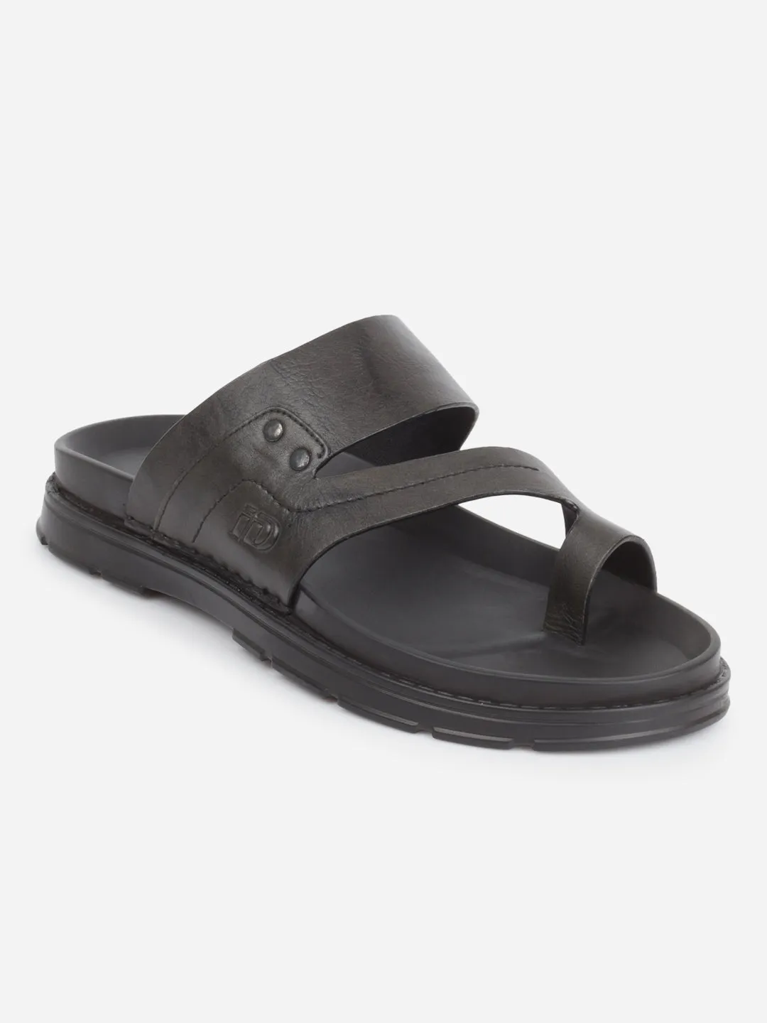 Men's Black Sandal (ID4246) Ultra Light Trail Running Tone Play