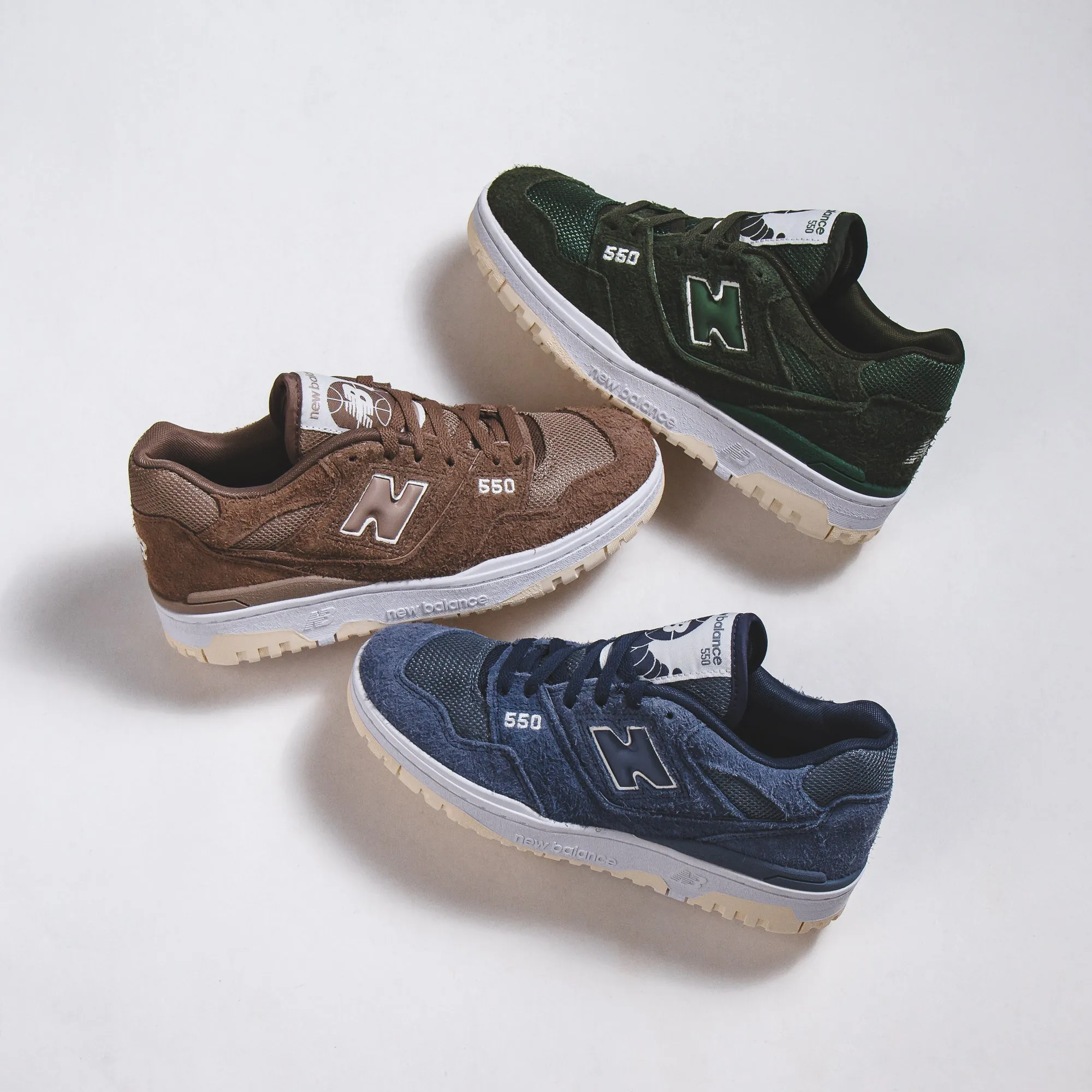 Good Traction New Balance Men 550 Arctic Grey BB550PHC