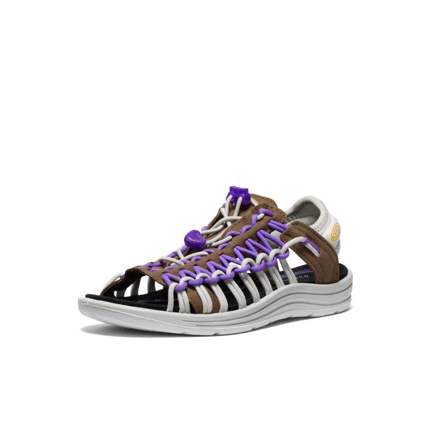 Women's UNEEK II Open Toe x emmi  |  Dark Earth/Tillandsia Purple Comfortable Fashion foam