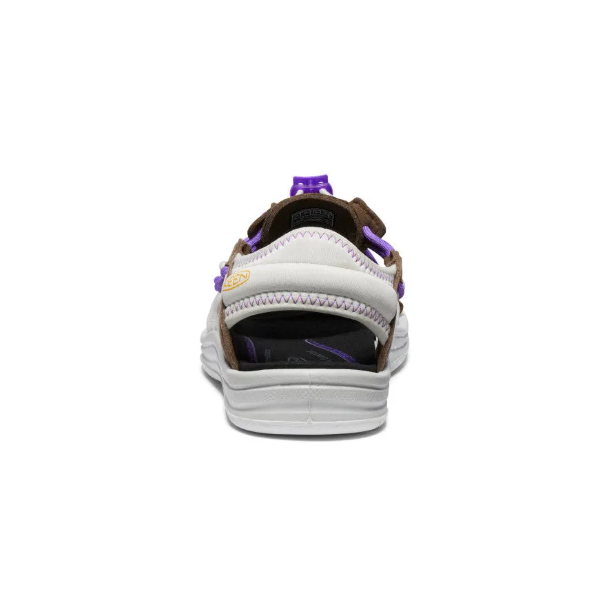 Comfortable for jogging Secure Women's UNEEK II Open Toe x emmi  |  Dark Earth/Tillandsia Purple