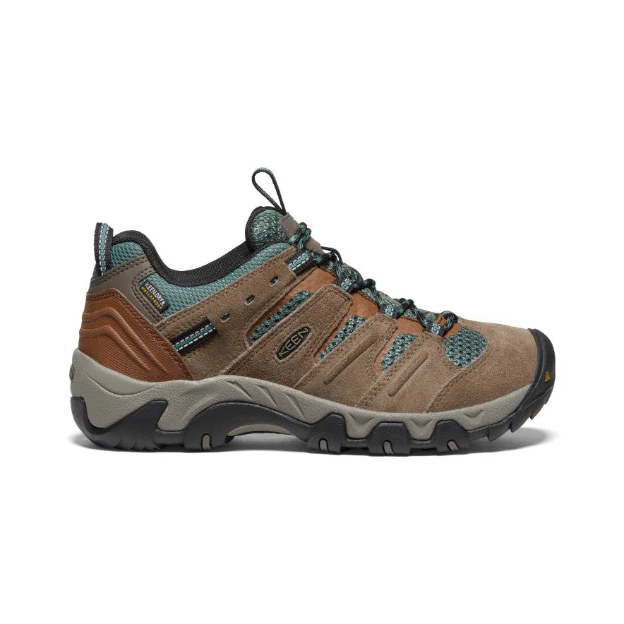 Stable Support Cold Climate Women's Headout Waterproof Hiking Shoe  |  Shitake/Dark Forest