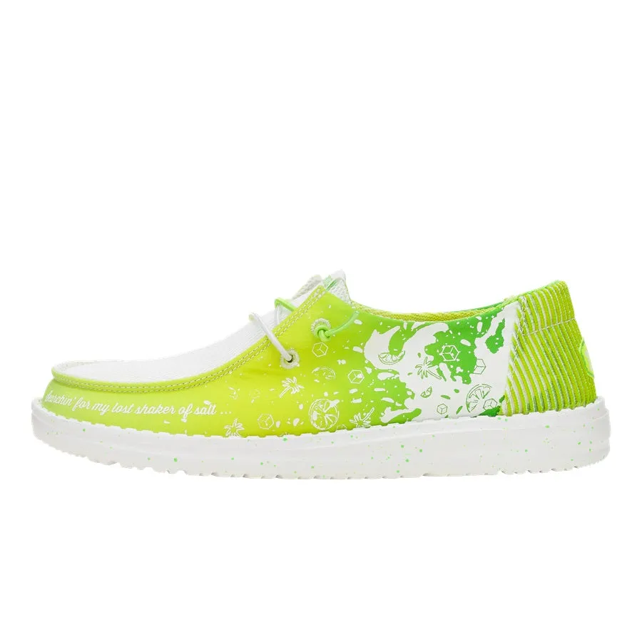 Wendy Margaritaville 2 - White/Lime mesh construction Breath Fresh