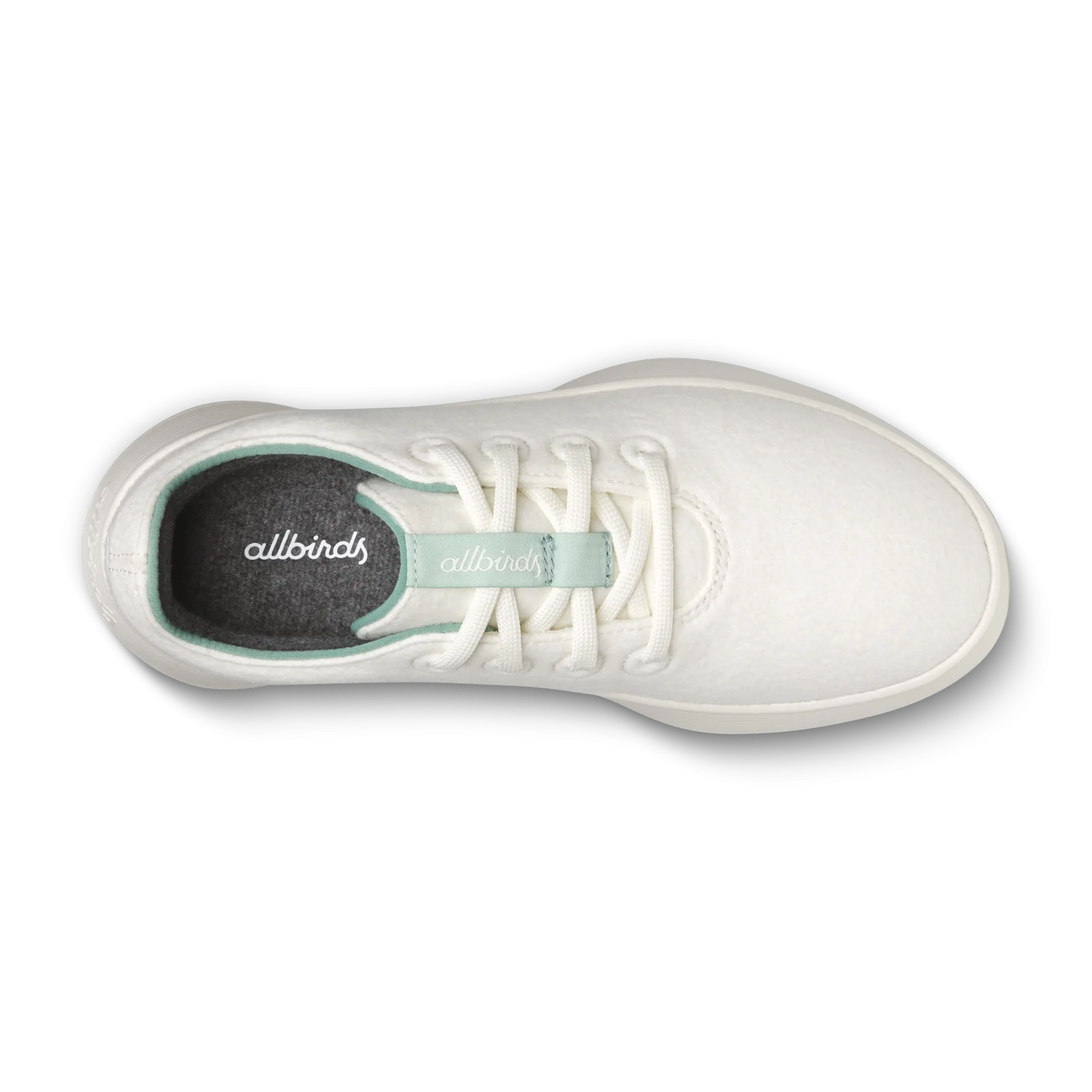 Unstructured Look Women's Wool Runner Go - Natural White/Lux Liberty (Natural White Sole)