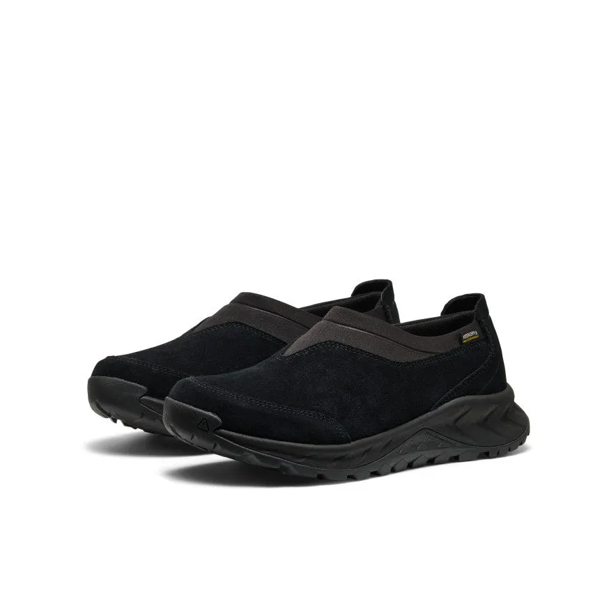 Women's TTS Moc Waterproof Sneaker  |  Black/Black Closed Toe Style Reliable Performance