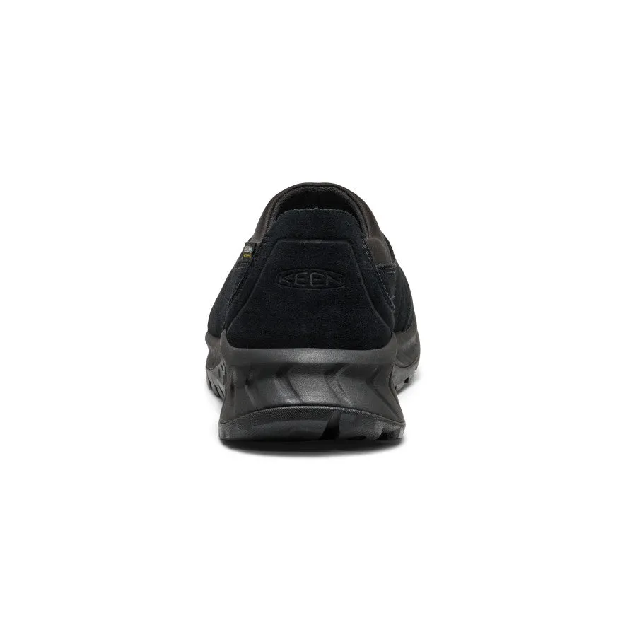Casual Edge Women's TTS Moc Waterproof Sneaker  |  Black/Black