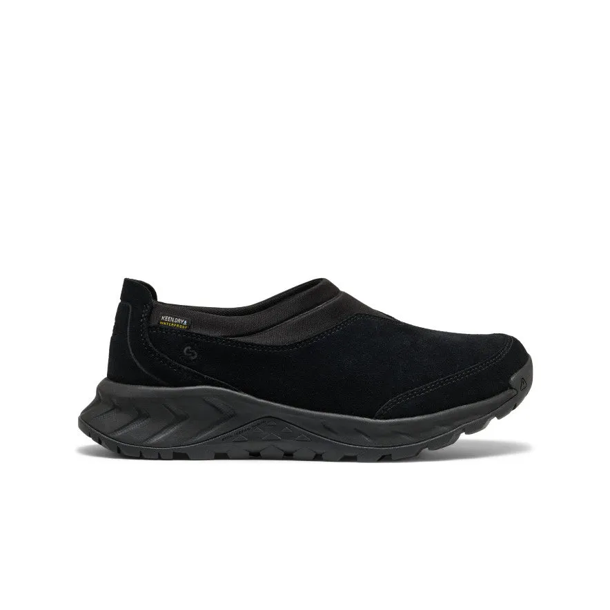 Women's TTS Moc Waterproof Sneaker  |  Black/Black Instant Fit Relaxation Comfortable Material
