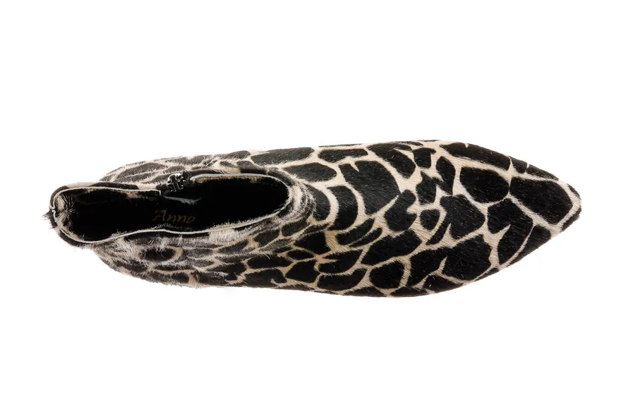 Breathable Sole Comfort Lining Snowy Path Am Giraffe