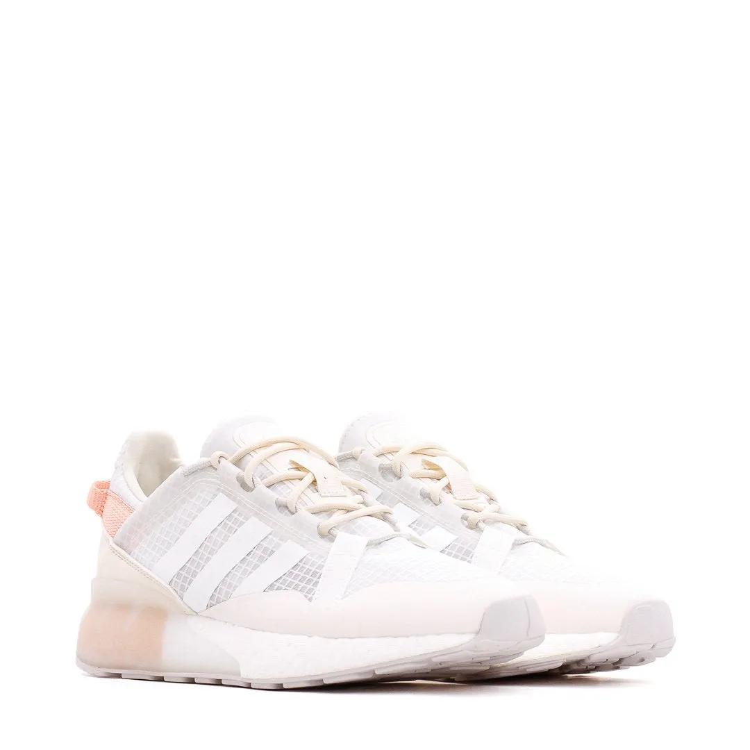 Adidas Originals Women ZX 2K Boost Pure White G55514 Street Ball material