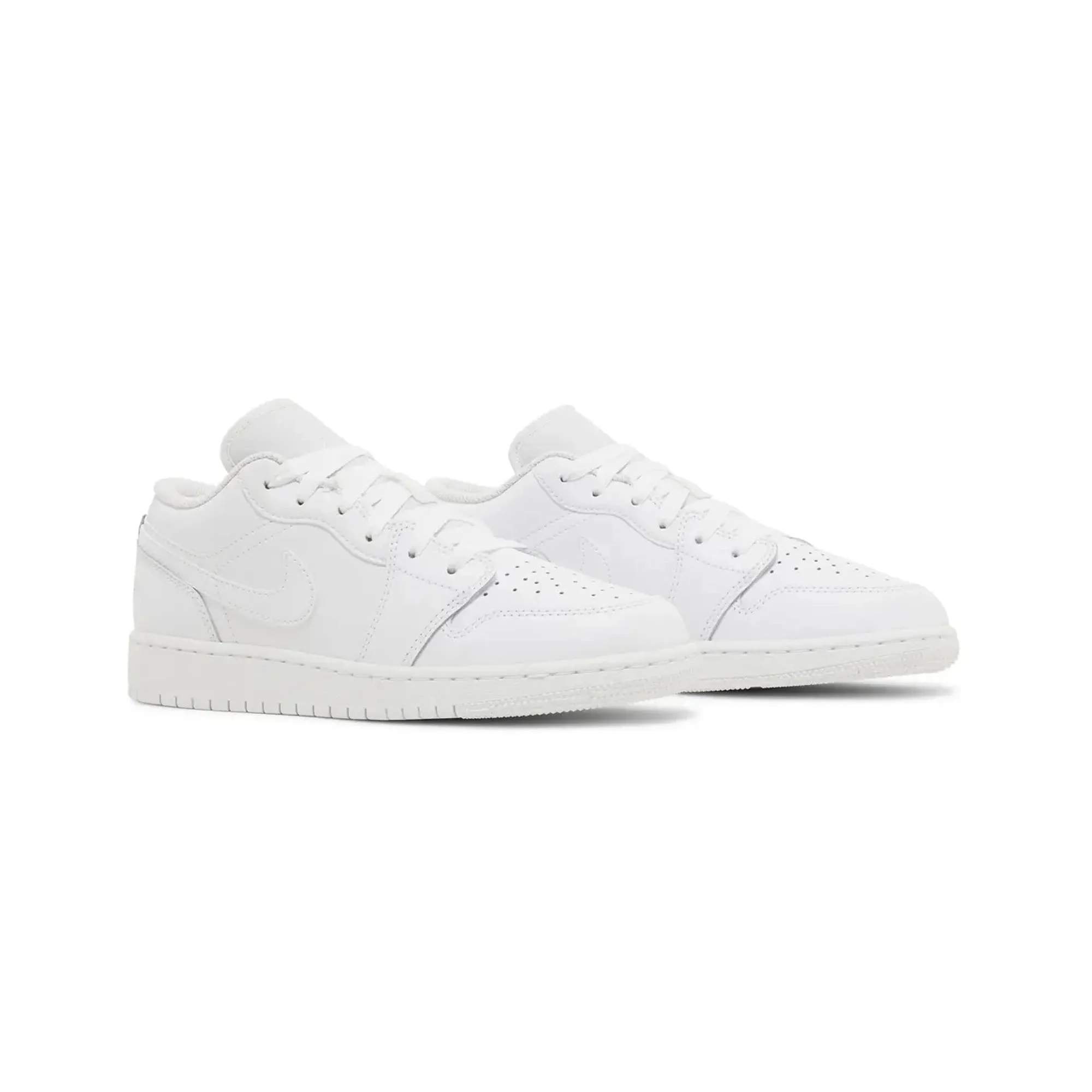 Air Jordan 1 Low 'Triple White' GS (2023) Urban Chill Leather