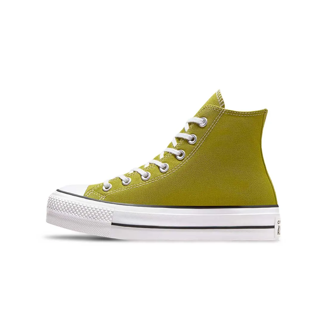 Spanish Bold Converse - Women's Chuck Taylor All Star Lift High Top Shoes (A08286C)