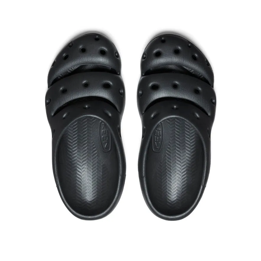 Men's Yogui Clog  |  Black/Magnet Soft Leather