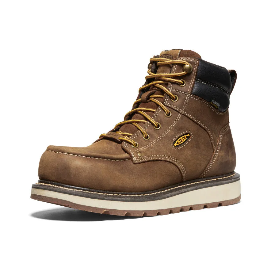 Men's Cincinnati 6" Waterproof Boot (Carbon Toe)  |  Belgian/Sandshell High Quality