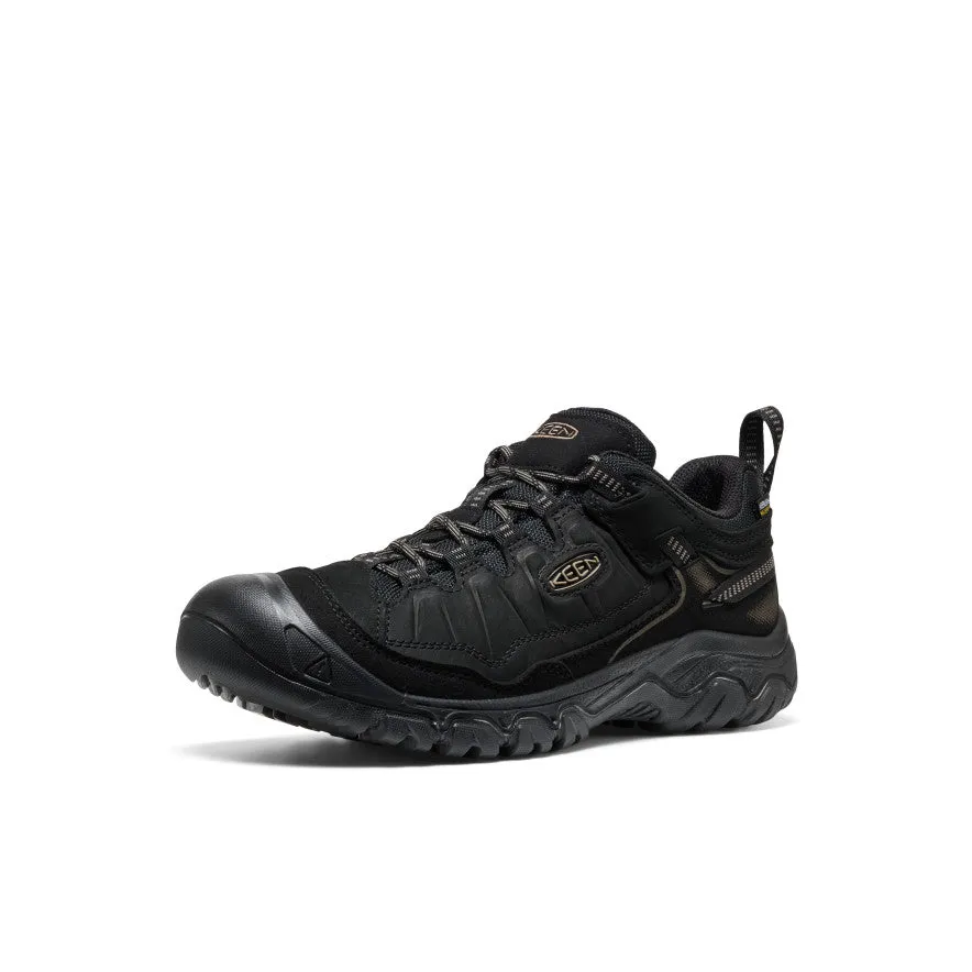 Men's Targhee IV Waterproof Hiking Shoe  |  Triple Black Easy Step
