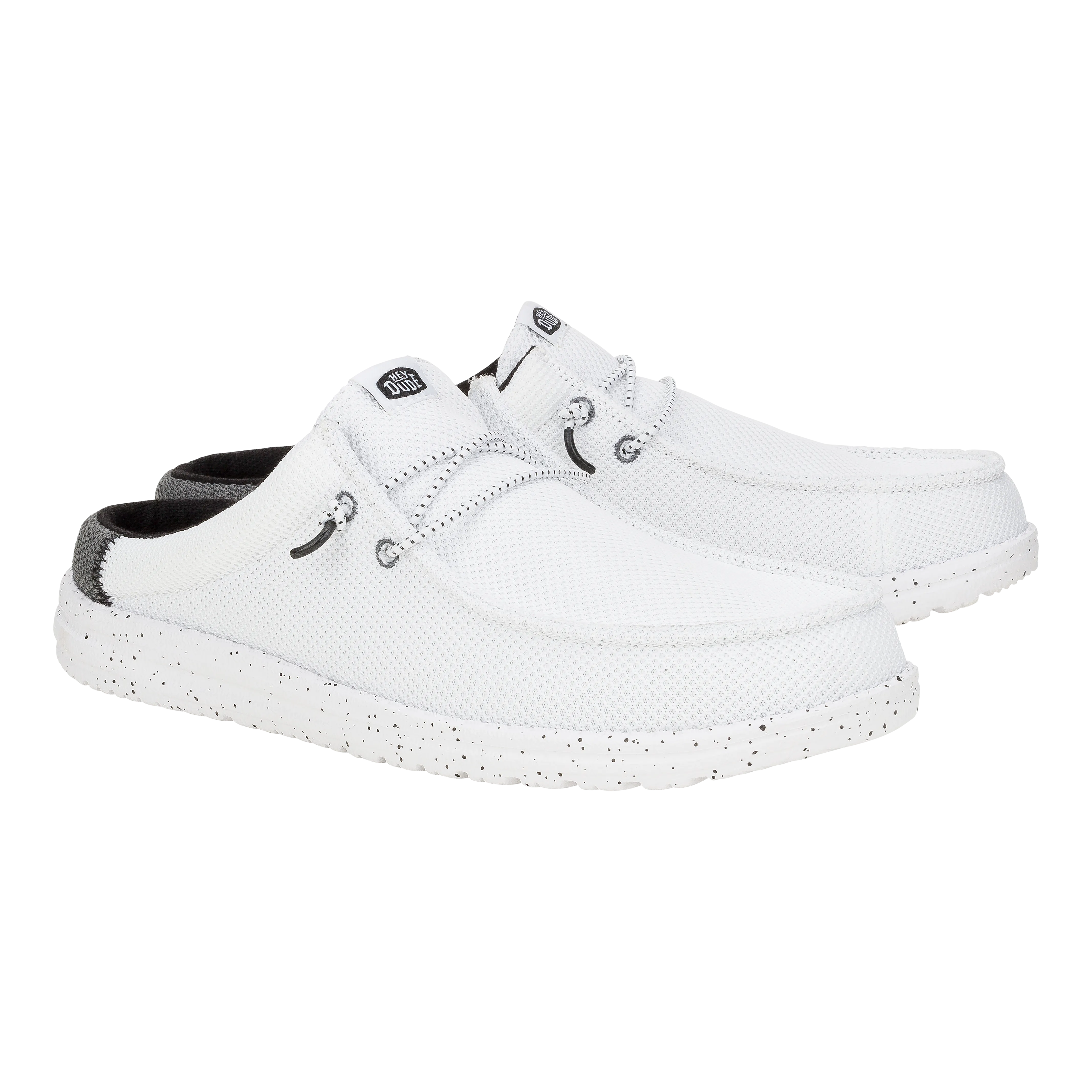 Wally Slip Varsity - White/Black Safe Land