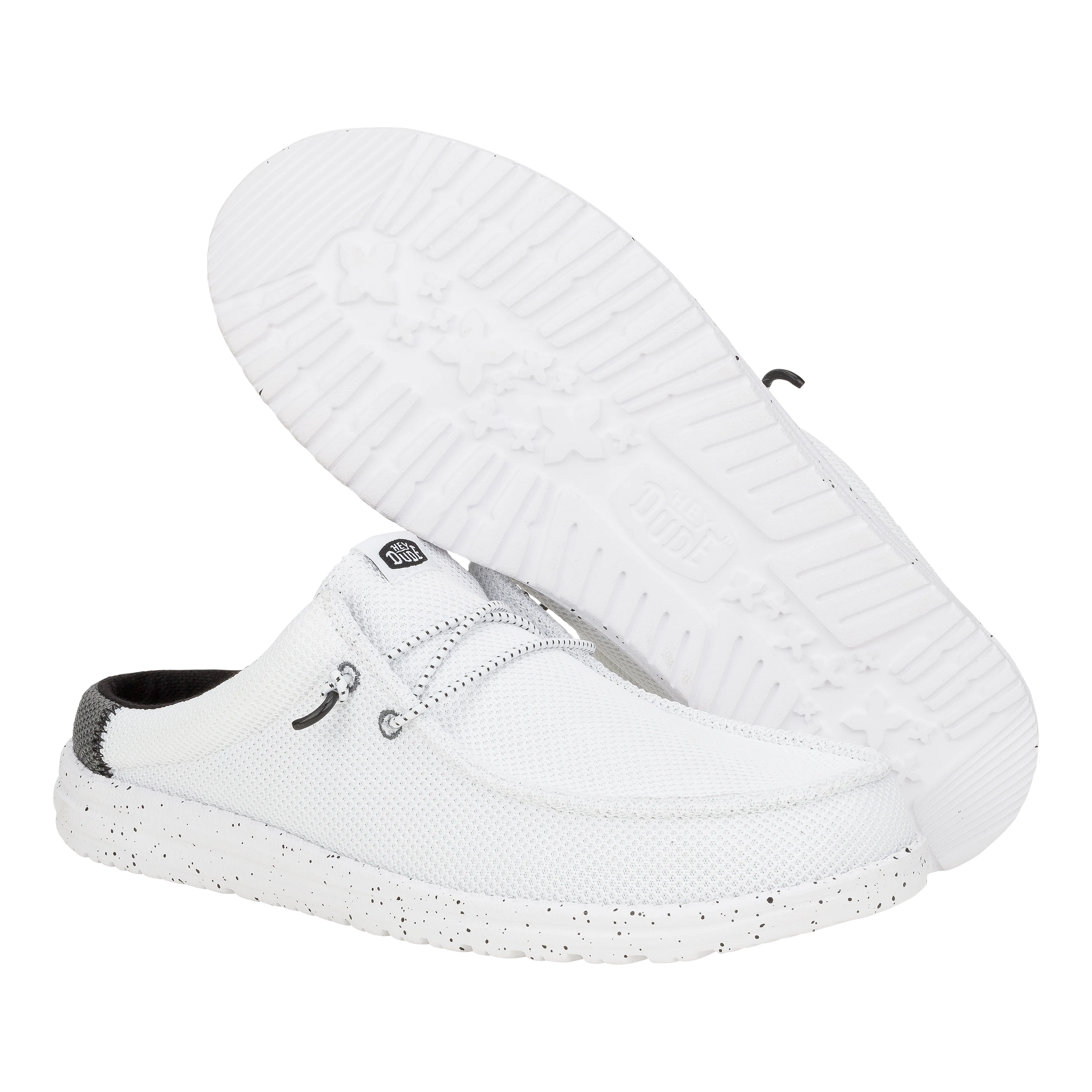 Wally Slip Varsity - White/Black Fitness Toe Protection