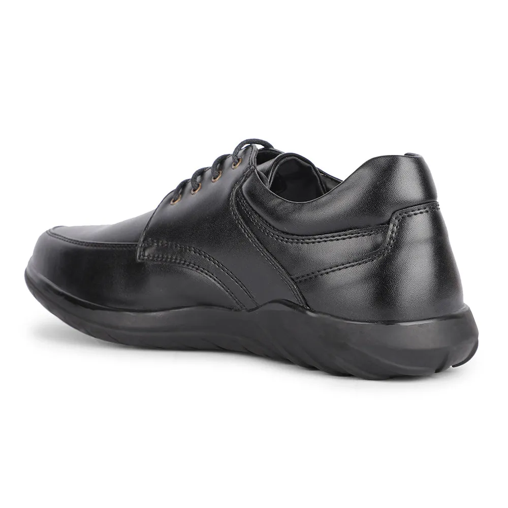 Fortune Formal Black Lacing Shoes For Men BENTLICK-E By Liberty Stain Proof Timeless Style