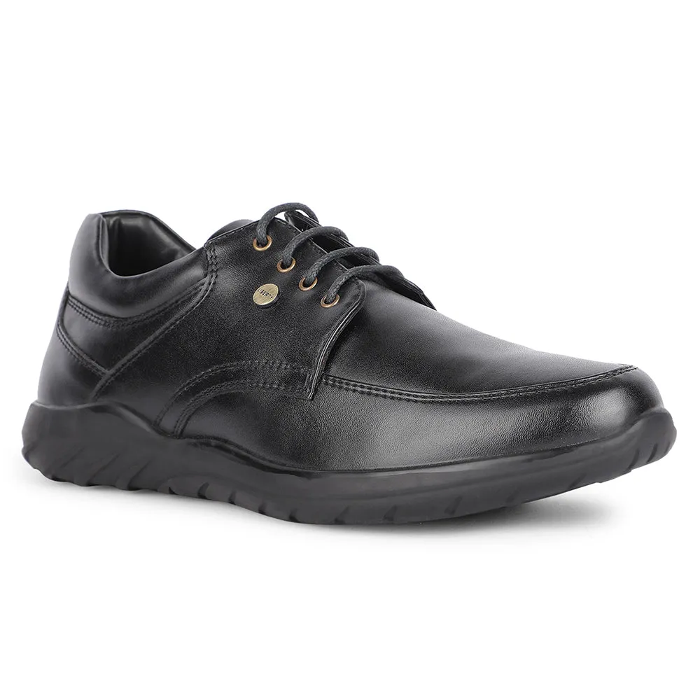 Fortune Formal Black Lacing Shoes For Men BENTLICK-E By Liberty Toe Fit