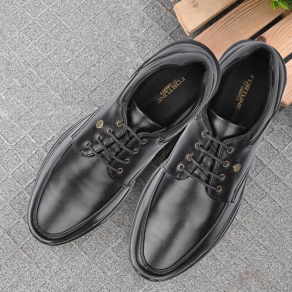 Fortune Formal Black Lacing Shoes For Men BENTLICK-E By Liberty Travel Pair