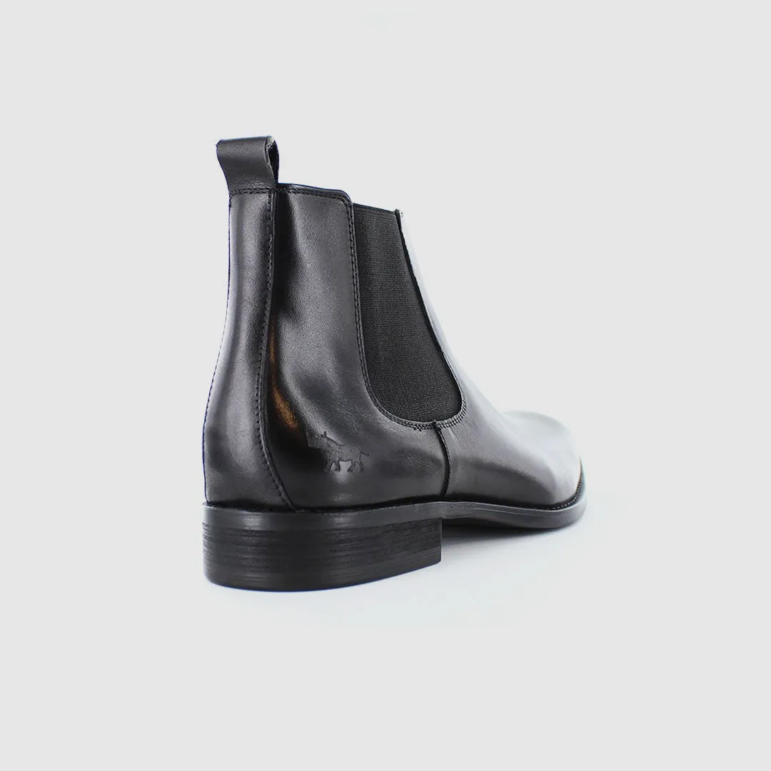 Dawson Chelsea Boots Black understated look