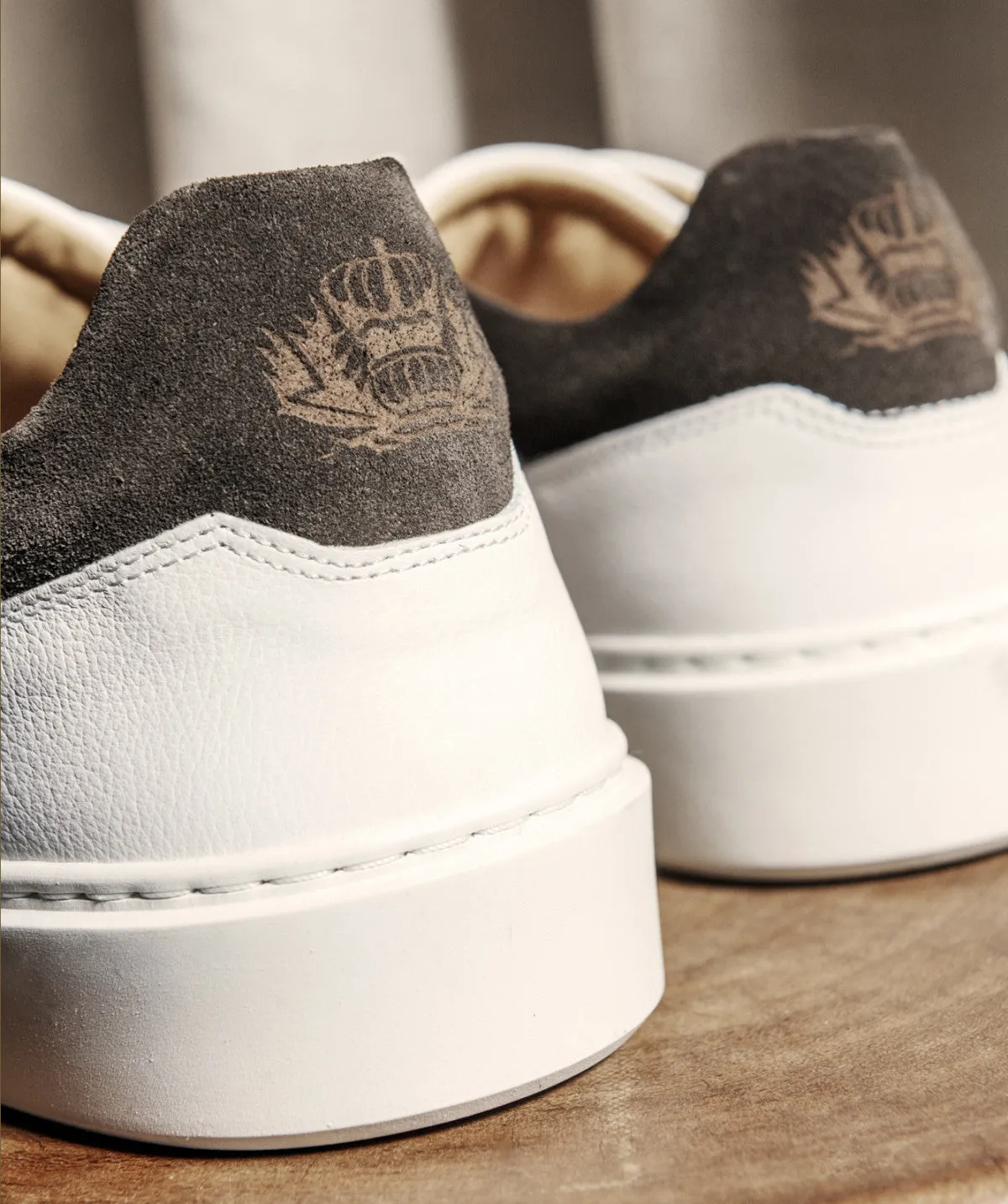 Chisel Tip Weather Safe Sneakers DAYTONA Blanc