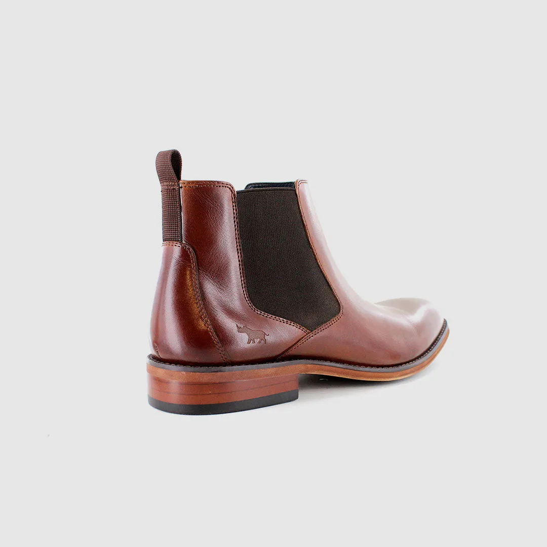 Sleek Motion Noah Chelsea Boots Tan Unisex style Fit Everyday