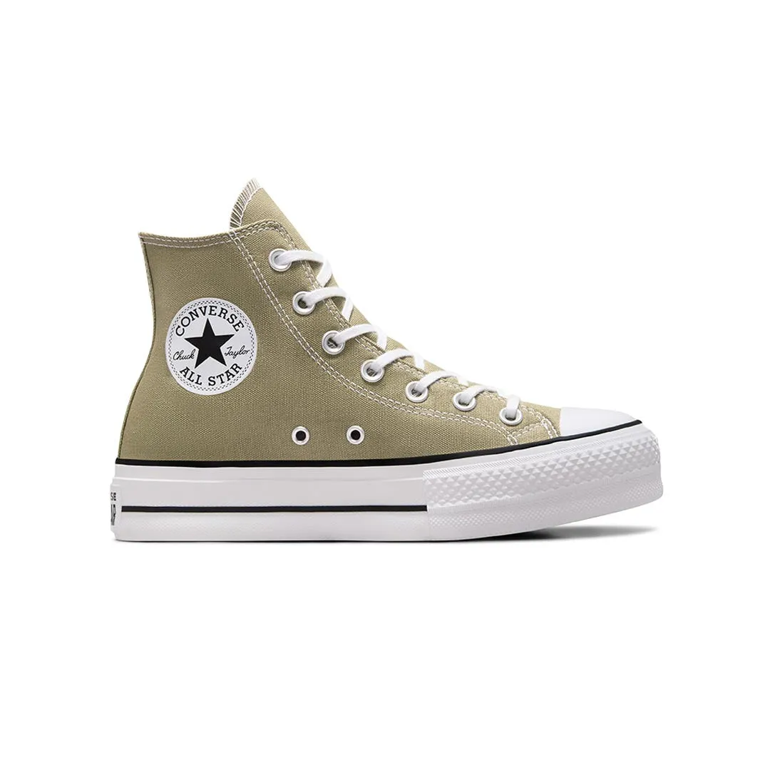 Converse - Women's Chuck Taylor All Star Lift Platform High Top Shoes (A07571C) synthetic leather