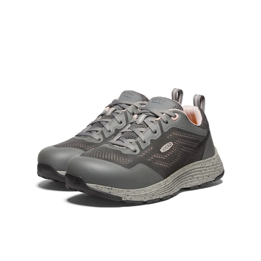 Neutral Finish Women's Sparta 2 (Aluminum Toe)  |  Steel Grey/Peach Whip