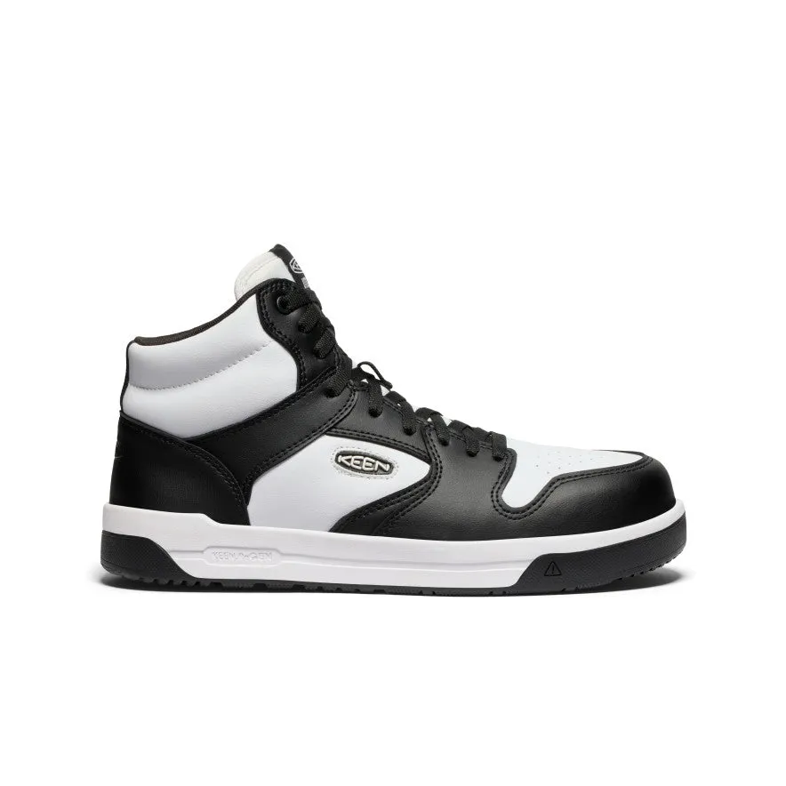 Stable Design Men's Overton Mid Work Shoe (Carbon Toe)  |  Star White/Black