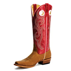 Macie Bean Honey Crazyhorse Ladies' Boot Padded Footbed Anti Odor Night Travel
