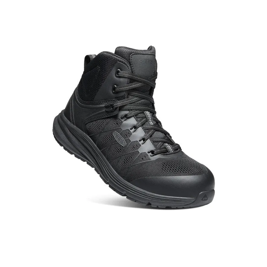 Effortless Style beach shoes Men's Vista Energy Mid (Carbon Toe)  |  Black/Raven