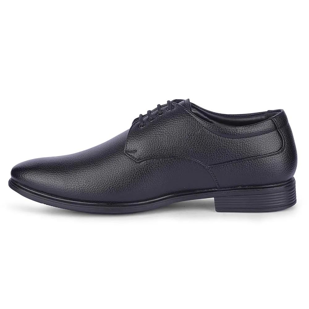 Fortune By Liberty Mens HIL-5 Black Formal Lacing Shoes Scandi Shade Low Heel