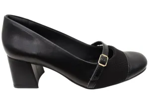 Event Shade Comfortflex Kylie Womens Comfortable Heels Made In Brazil