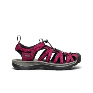 Women's Whisper  |  Beaujolais/Black Non Marking Soles Comfortable Workout