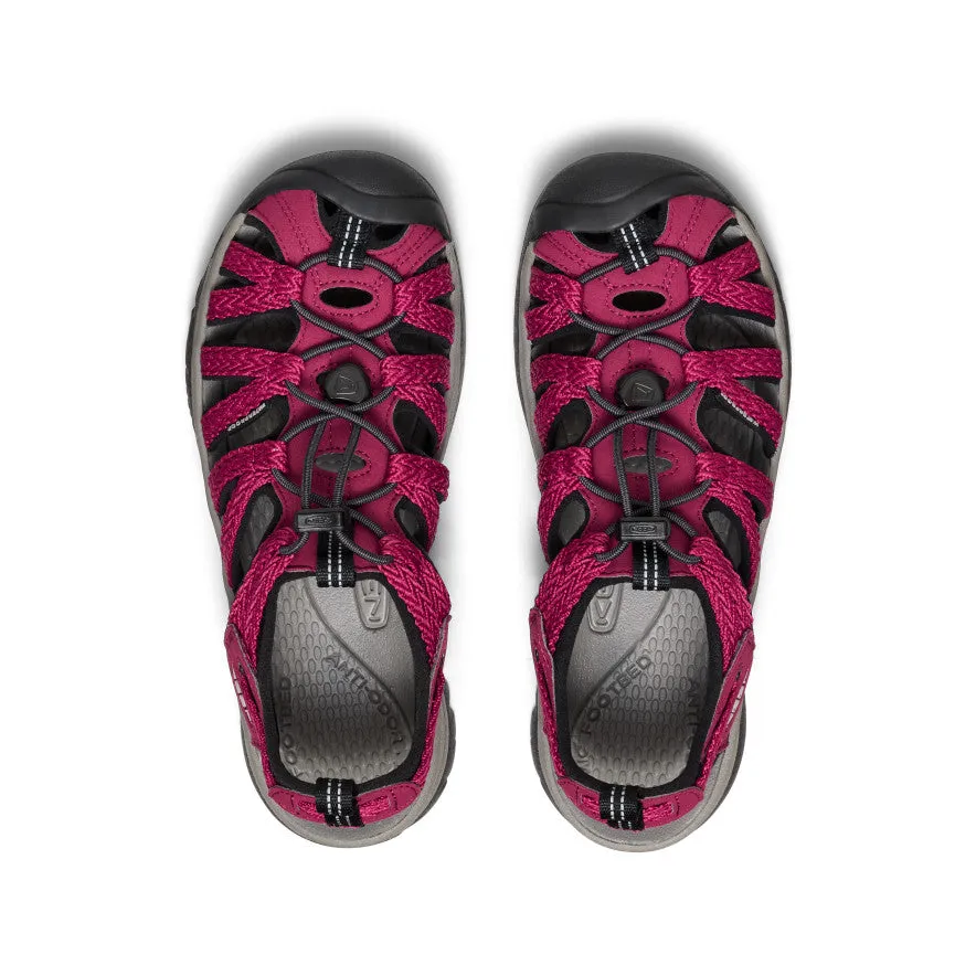 Skin Soft Quick Flow Women's Whisper  |  Beaujolais/Black