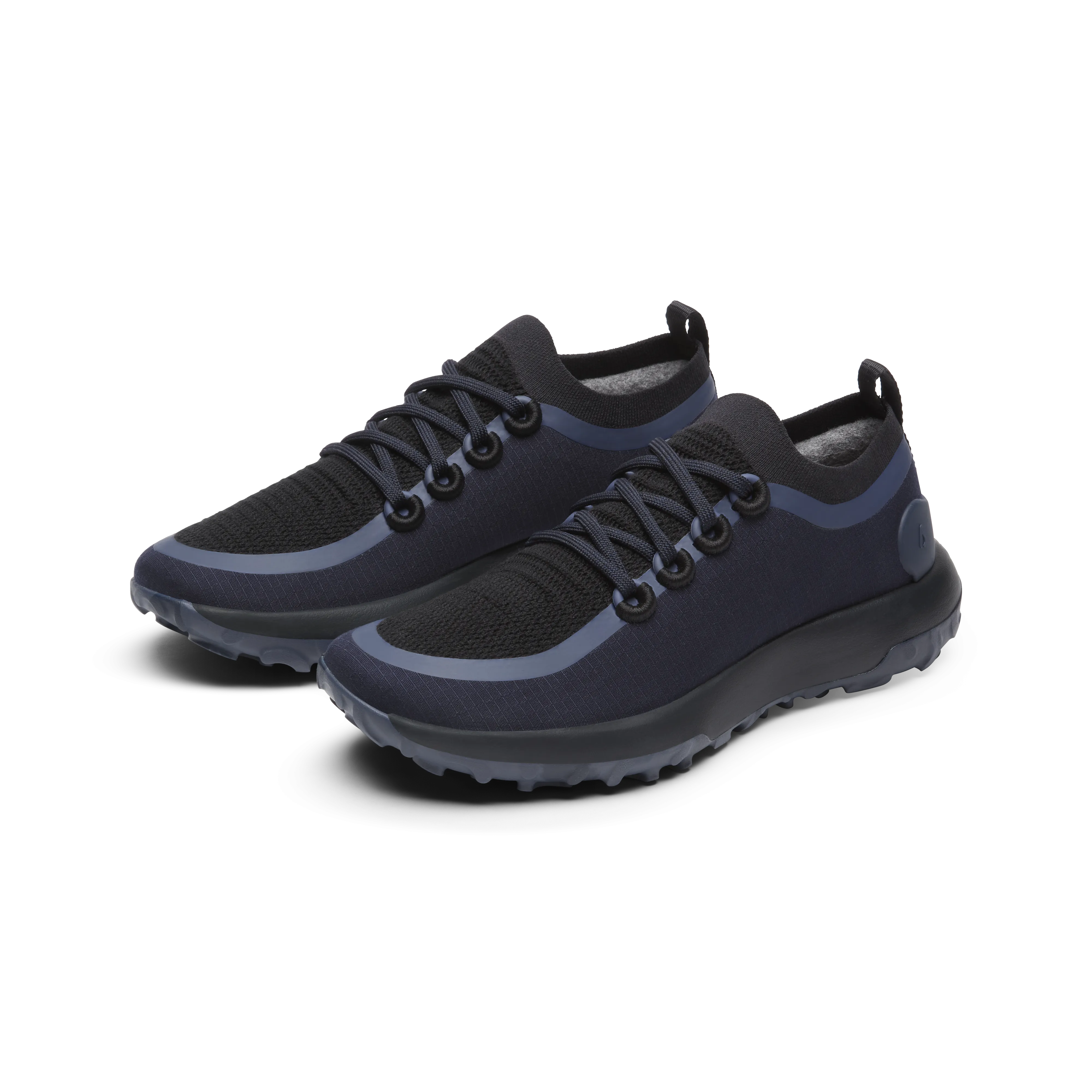 Neutral Shade Sleek Profile Women's Trail Runner - True Navy/Hazy Indigo (Natural Black Sole)