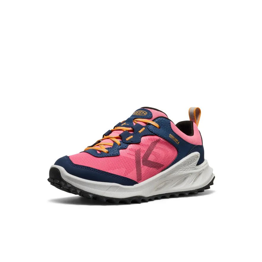 Soft Land Big Kids' Zionic Waterproof Shoe  |  Naval Academy/Pink Lemonade