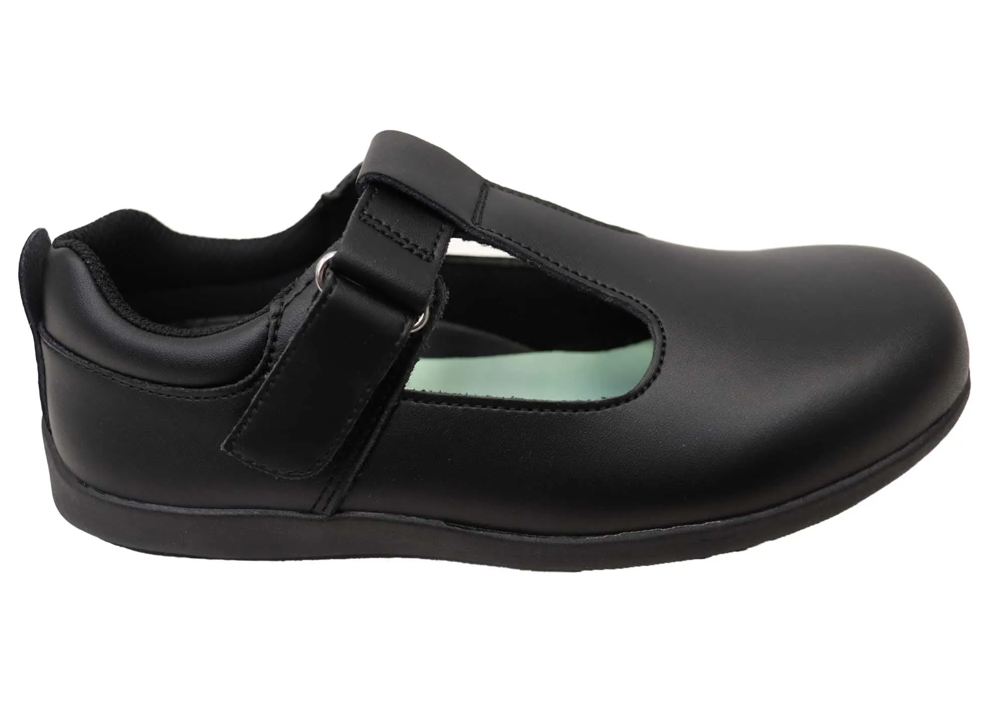 Grosby Delilah JNR Kids Girls Leather Mary Jane School Shoes Juvenile products Cool kids' gear