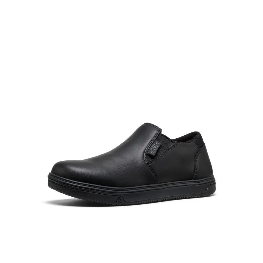 Eco Performance Men's Kenton Shift WTX Work Shoe (Soft Toe)  |  Black/Black
