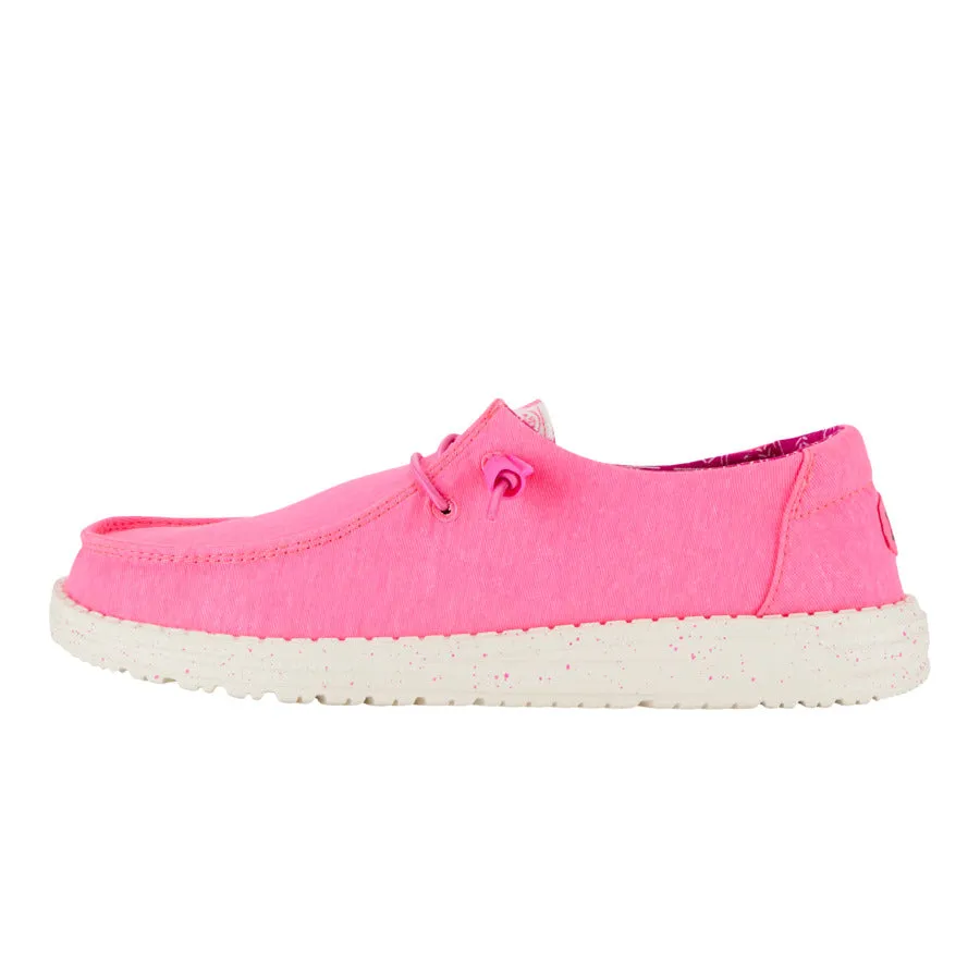 River Cross Street Edge Wendy Stretch Canvas - Neon Pink