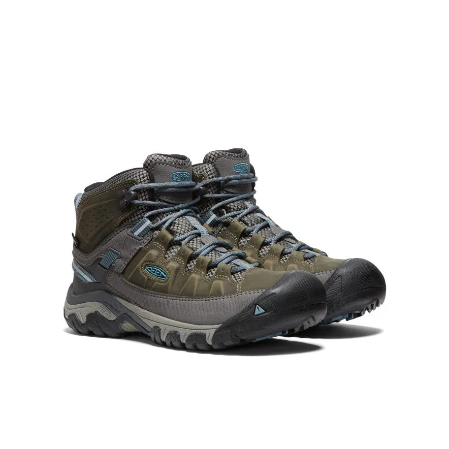 Women's Targhee III Waterproof Mid  |  Magnet/Atlantic Blue simple design