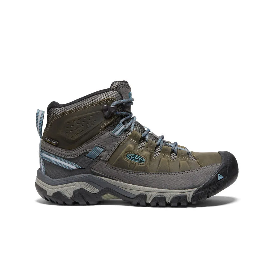 Women's Targhee III Waterproof Mid  |  Magnet/Atlantic Blue Adjustable Fit