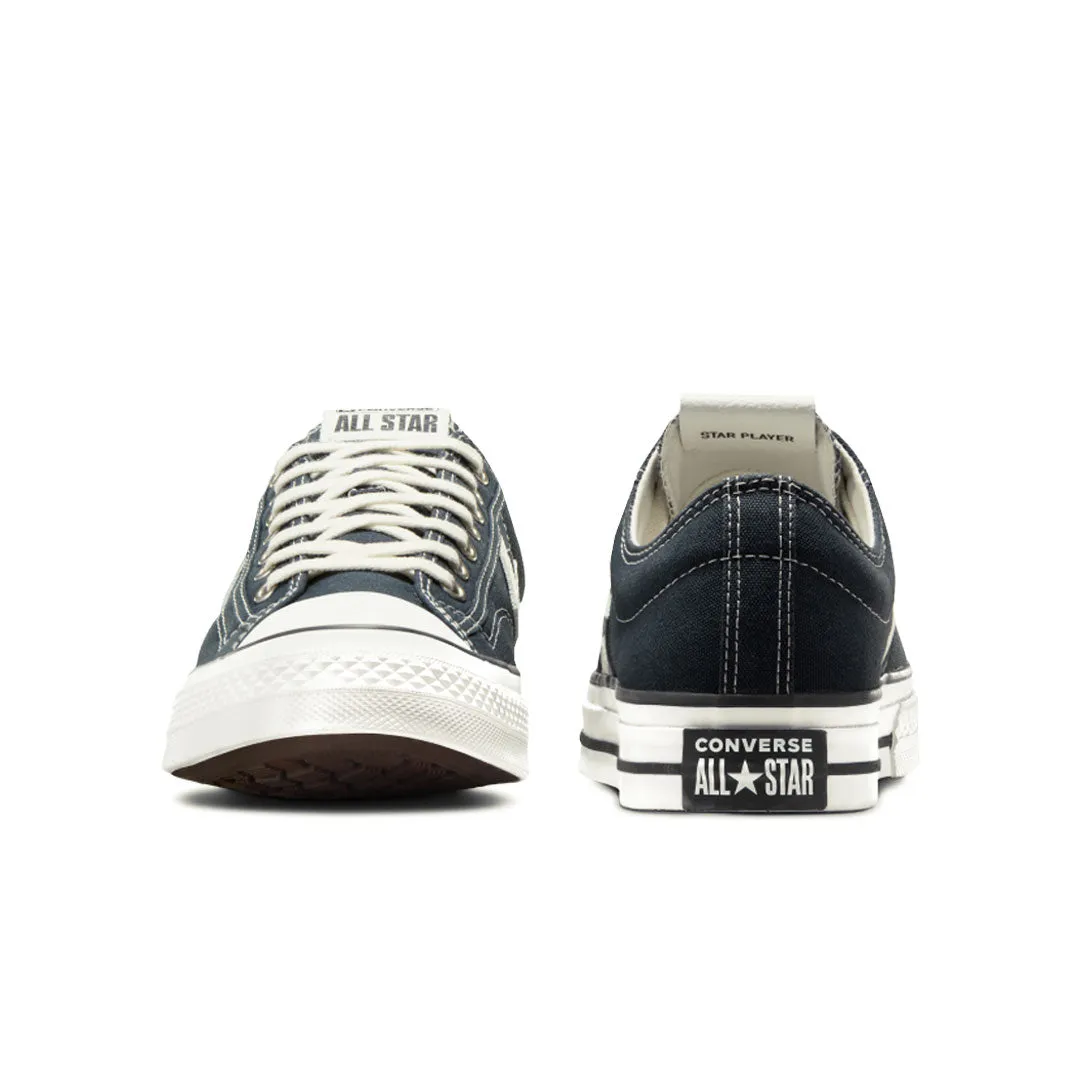 Converse - Unisex Star Player 76 Low Top Shoes (A12355C) Comfort Midsole Adjustable Straps