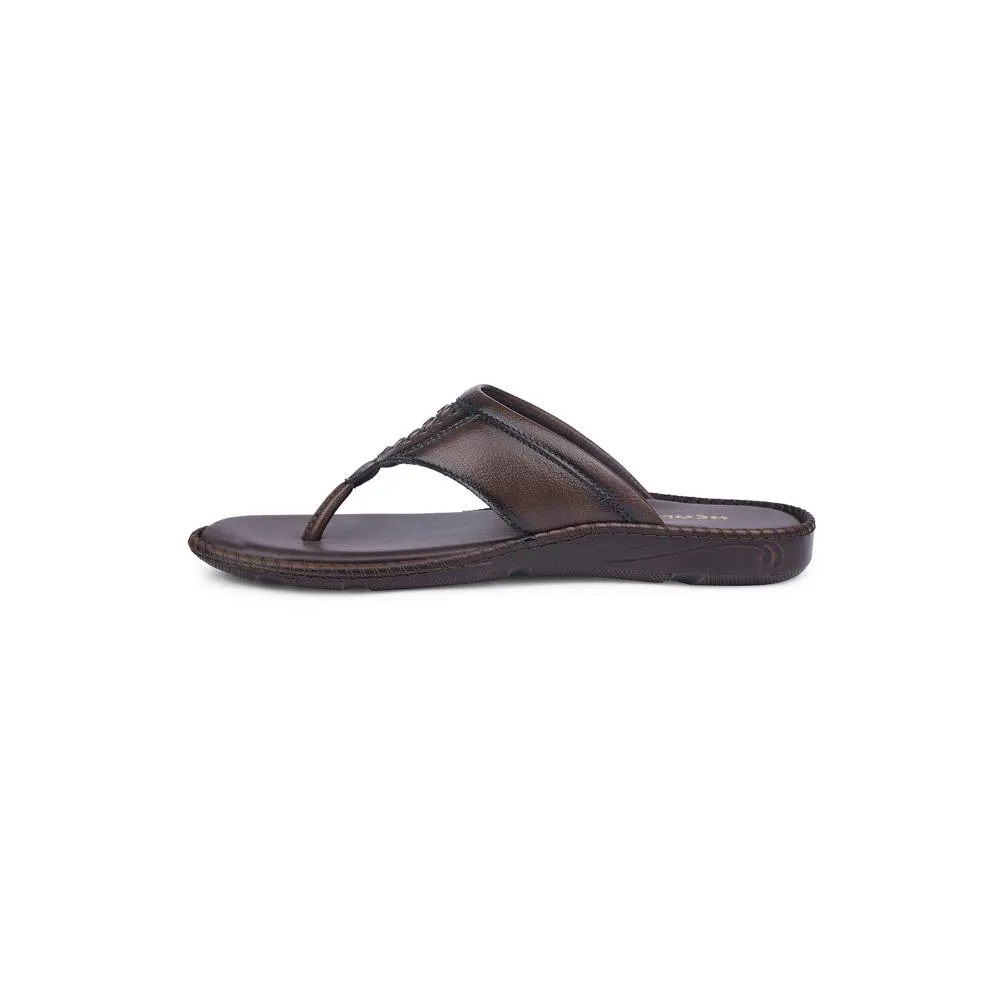 Healers By Liberty Mens VCL-102 Brown Casual Thong Fast Shade