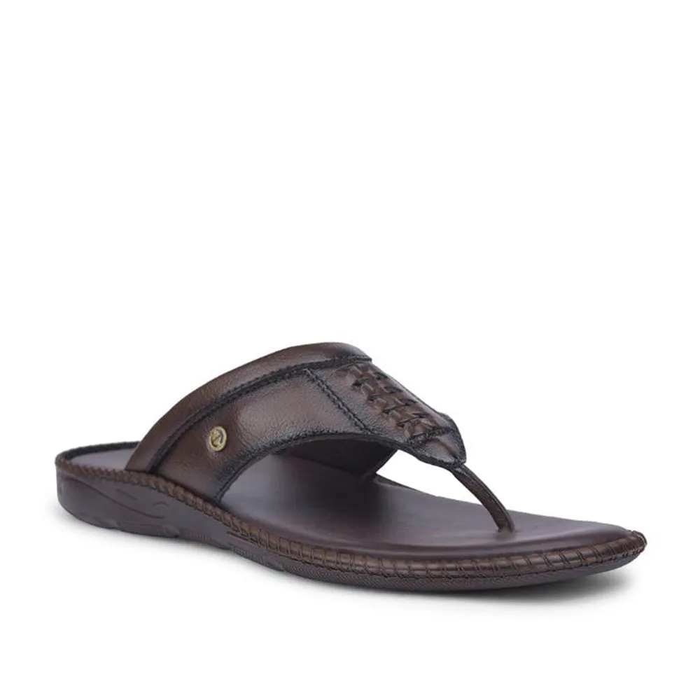 Star Edge Heritage Line Healers By Liberty Mens VCL-102 Brown Casual Thong