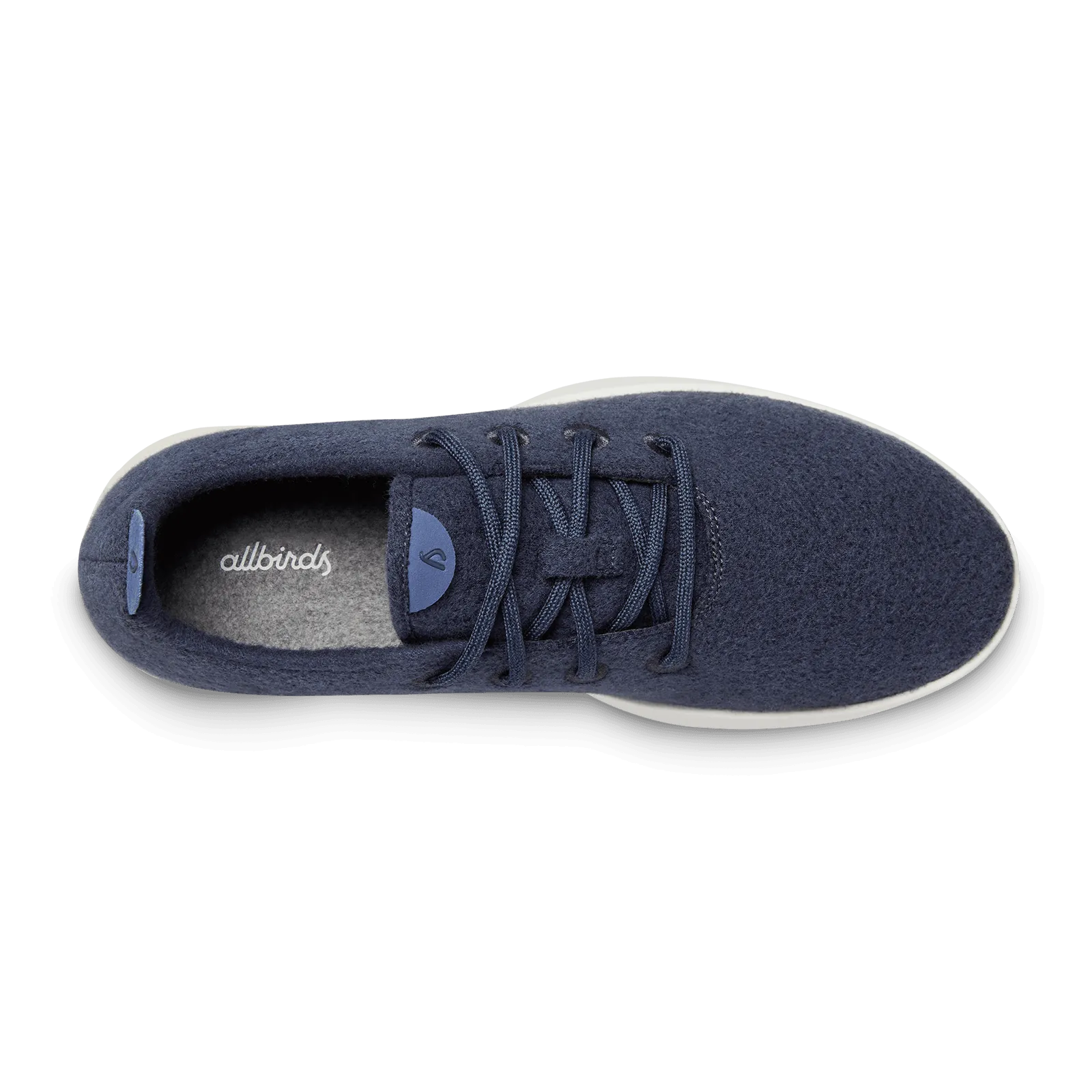 Women's Wool Runner - Hazy Indigo (Blizzard Sole) Supportive touch