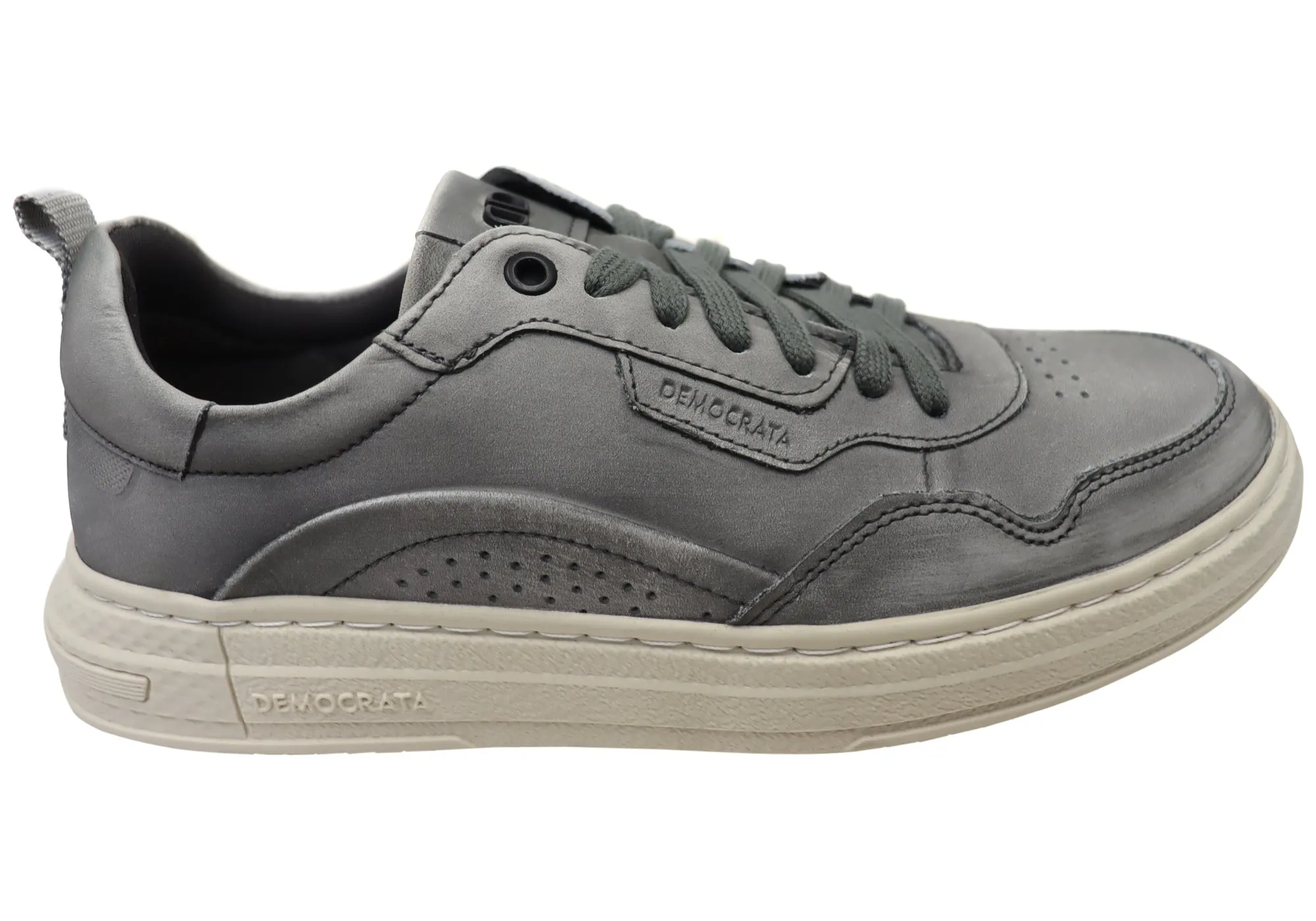 Democrata Bail Mens Comfortable Leather Casual Shoes Made In Brazil Active Days Chill Fit