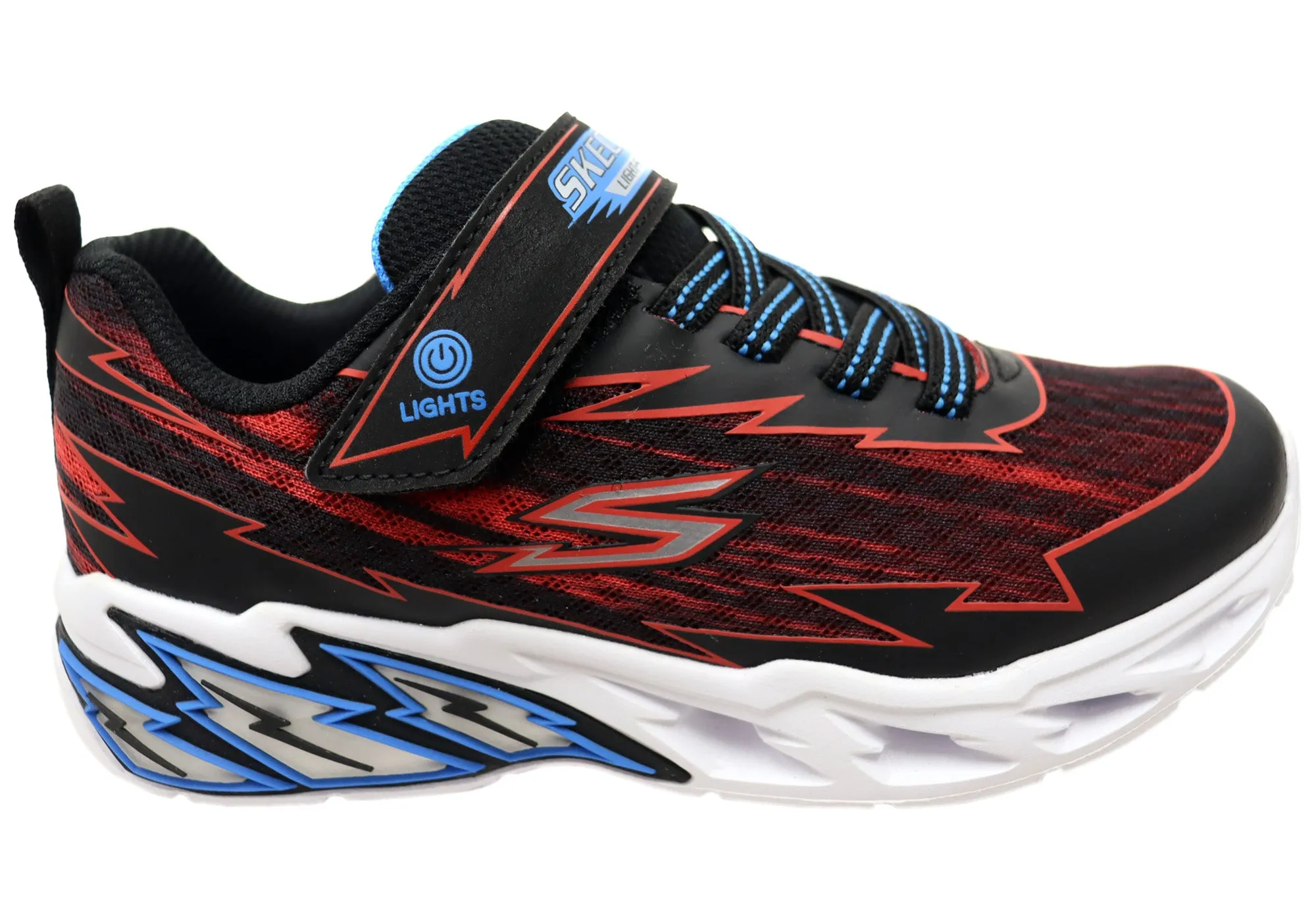Youngsters' goods Quick Drying Skechers Kids Boys S Lights Light Storm 2.0 Bolt Brights Shoes