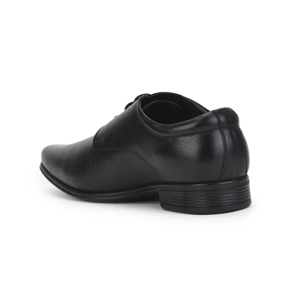 Fortune (Black) Formal Lace Up Derby Shoes For Men Uvl-305 By Liberty Clean Edge